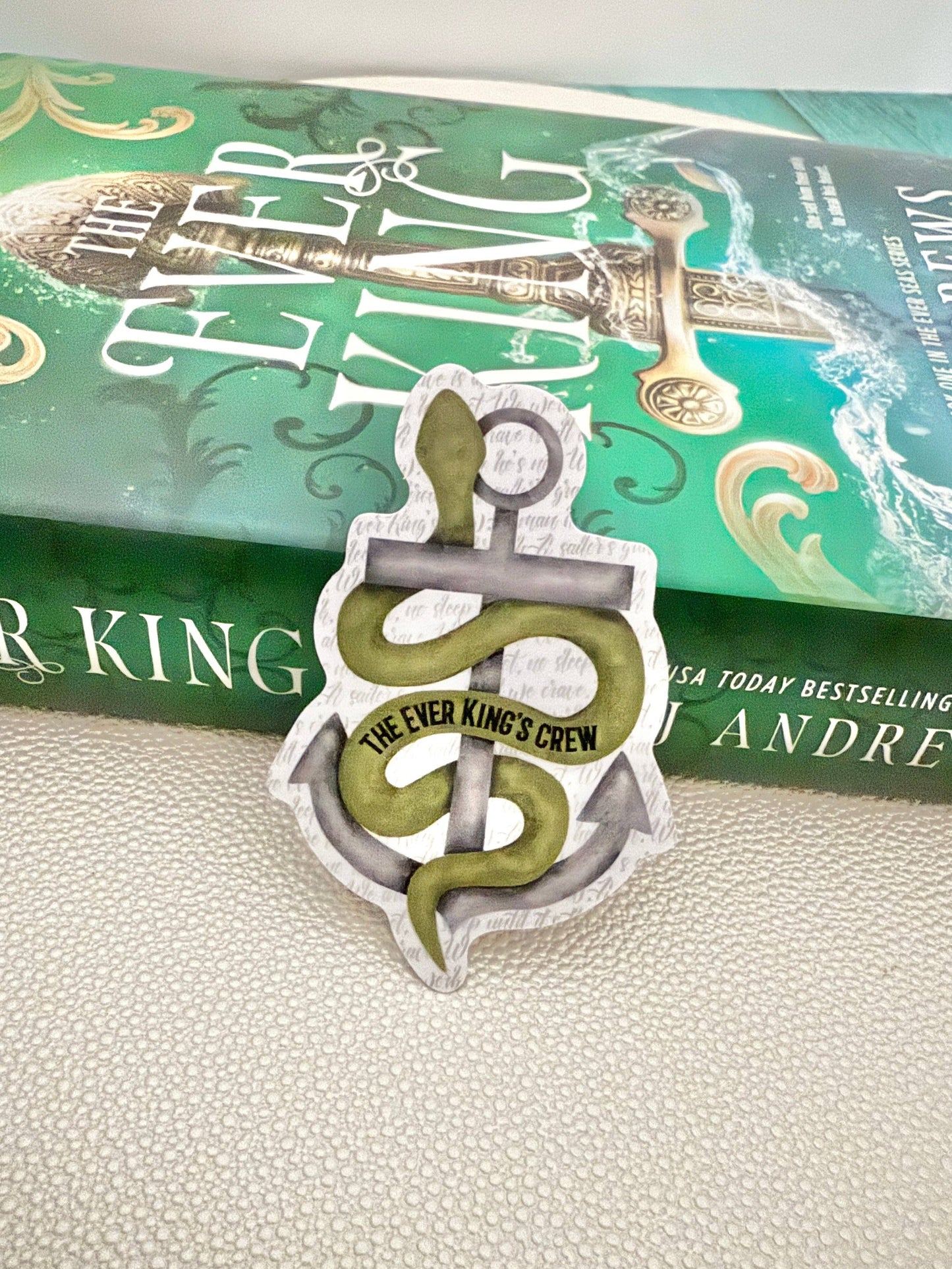 The Ever King's Crew sticker - Pirate Romantasy Bookish Gift