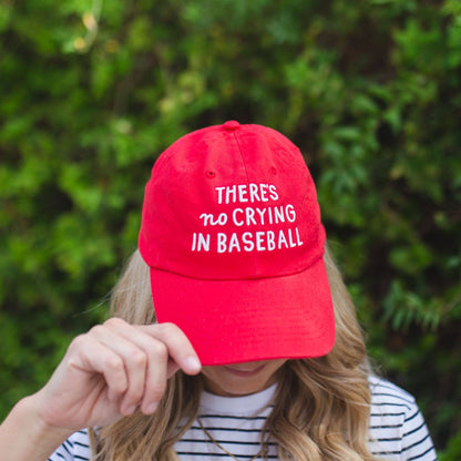 There's No Crying In Baseball Hat