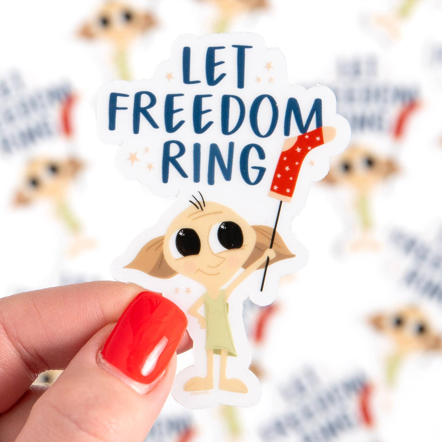 Let Freedom Ring Decal Sticker