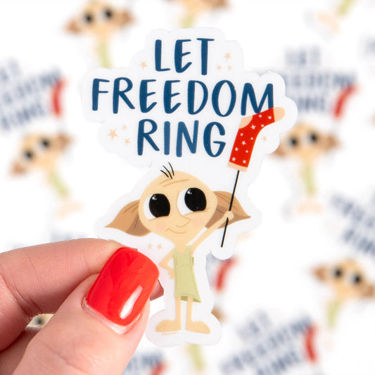 Let Freedom Ring Decal Sticker