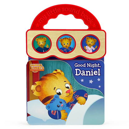 Daniel Tiger Good Night, Daniel 3-Button Sound Book
