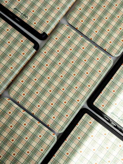 Plaid Pumpkins - Kindle Case