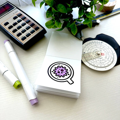 Science and Space Easy Tear Mini Coloring Book for Adult