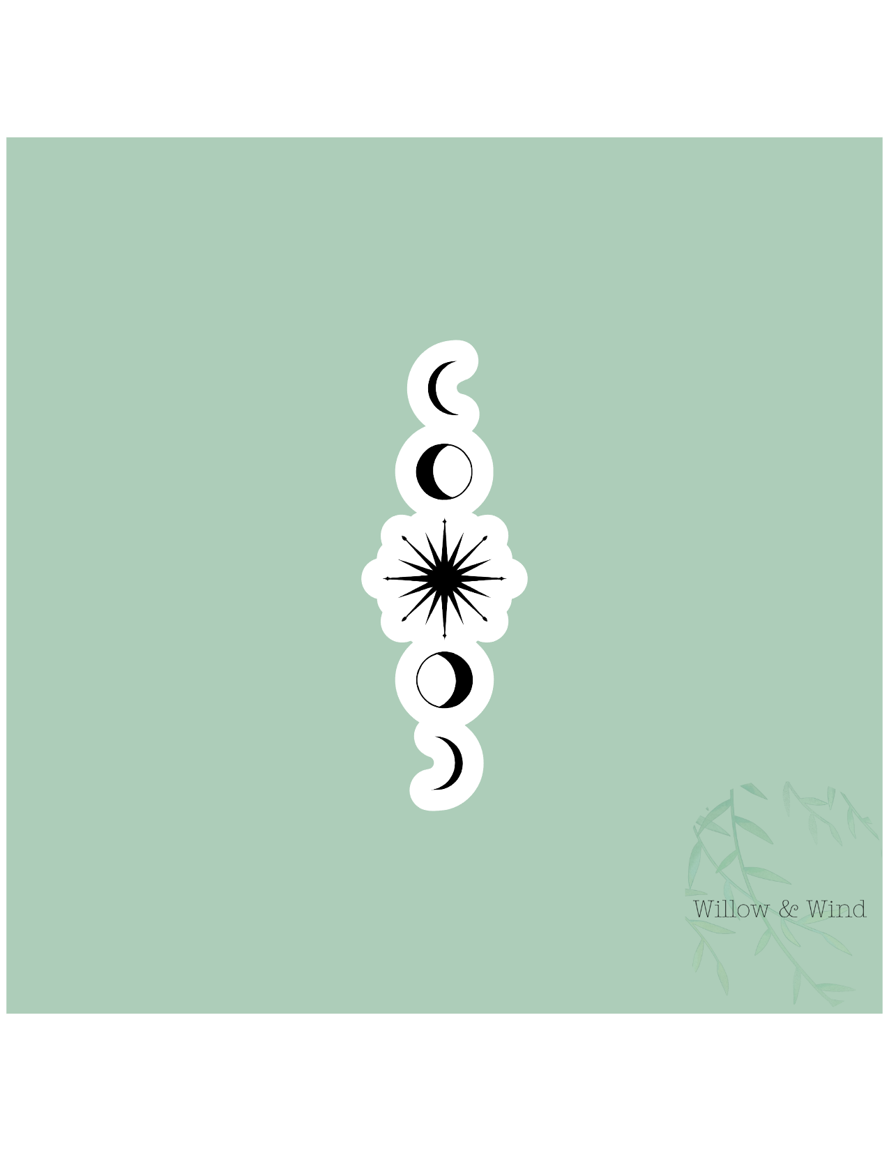 Feyre's Tattoo - A Court of Thorns and Roses Sticker