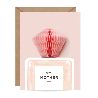 Pop-up Card - No. 1 Mother - Mother's Day/Birthday