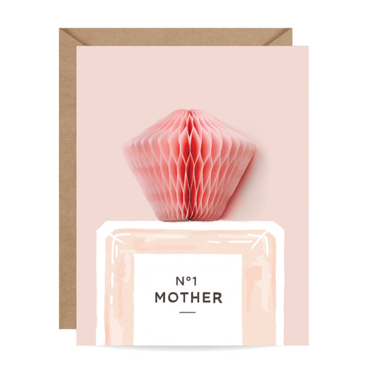 Pop-up Card - No. 1 Mother - Mother's Day/Birthday