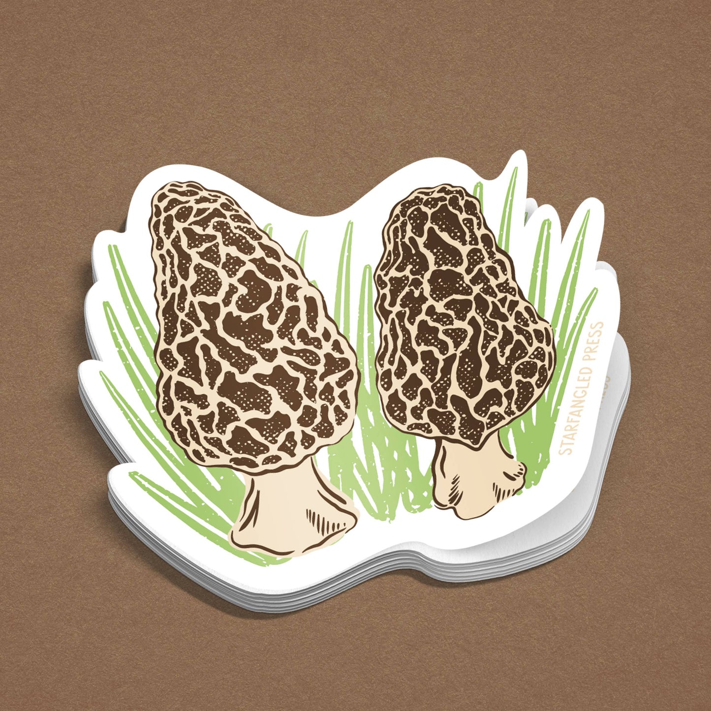 Morels Sticker