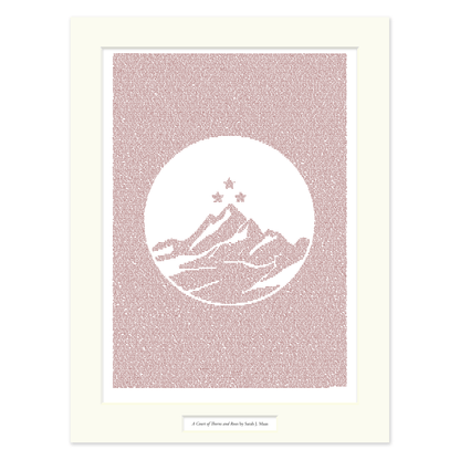 A Court of Thorns and Roses Matted Print