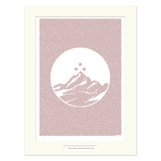 A Court of Thorns and Roses Matted Print