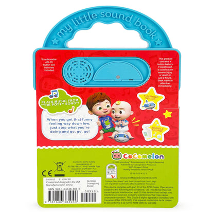 CoComelon J.J.'s Potty Time 3-Button Sound Book