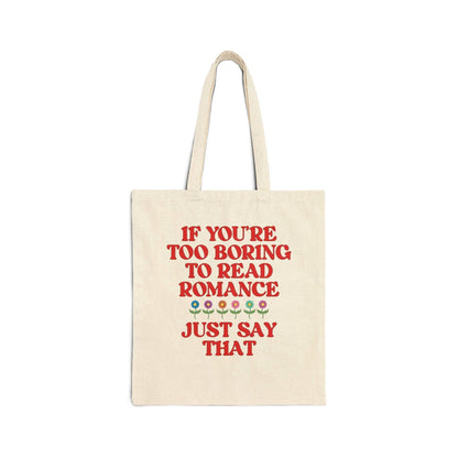 Retro Aesthetic Romance Book Lover Tote