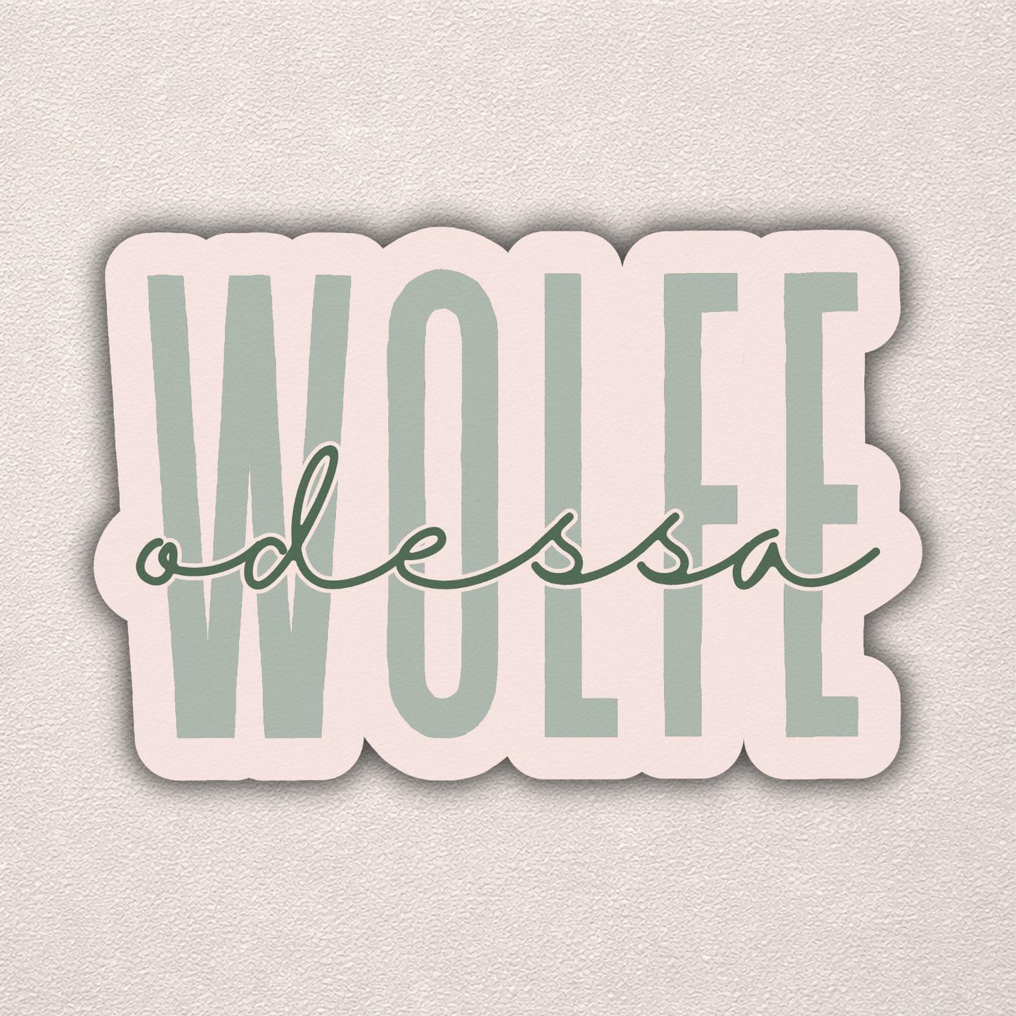Odessa Wolfe | Shield of Sparrows Sticker