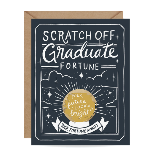 Scratch-off Fortune Card - Graduation