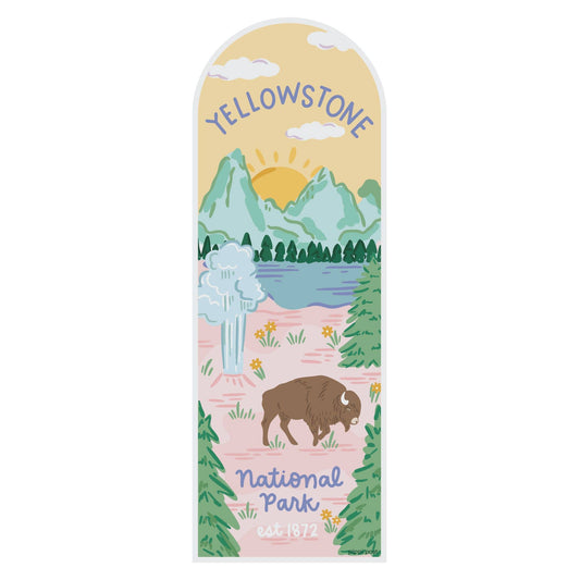 Yellowstone National Park Transparent Bookmark