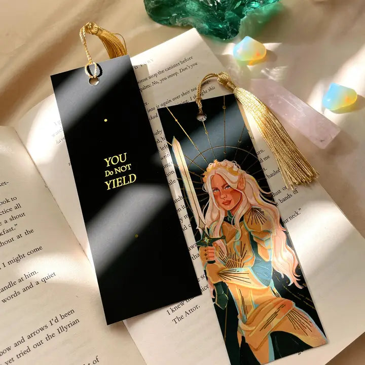 The Fire Heart *Gold Foil* Bookmark