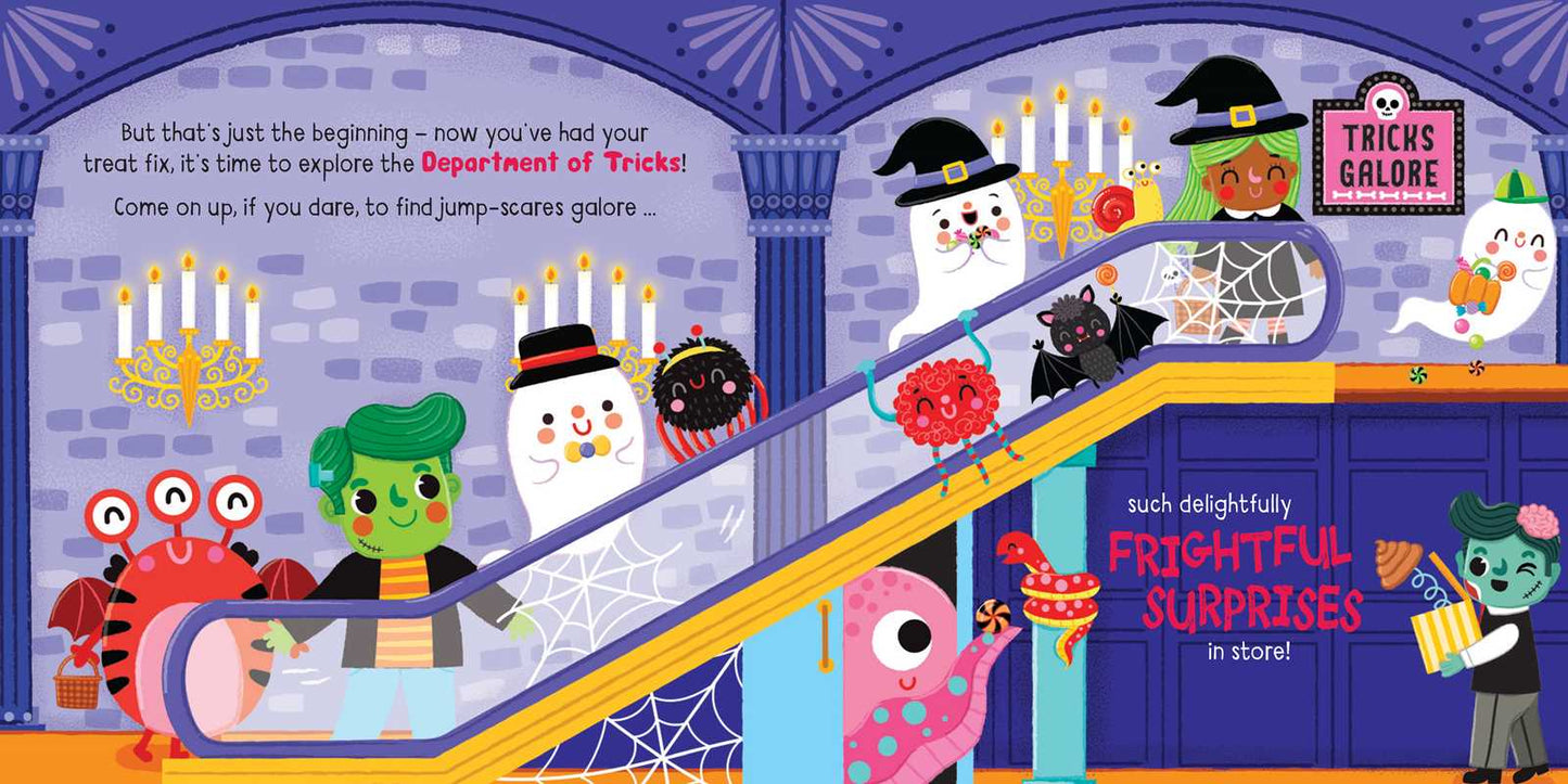Trick or Treat: Padded Board Book by Em Bruce