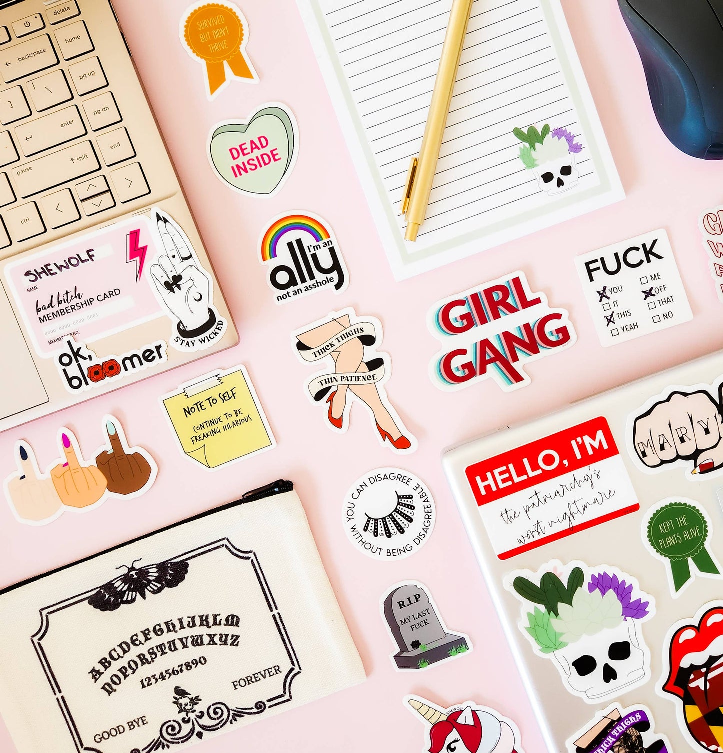 Sticker: I'm an Ally – LGBTQIA+ Equality & Pride Decal