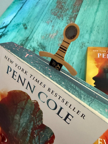 Kindred's Curse Saga "Royal Balls" sword bookmark - licensed