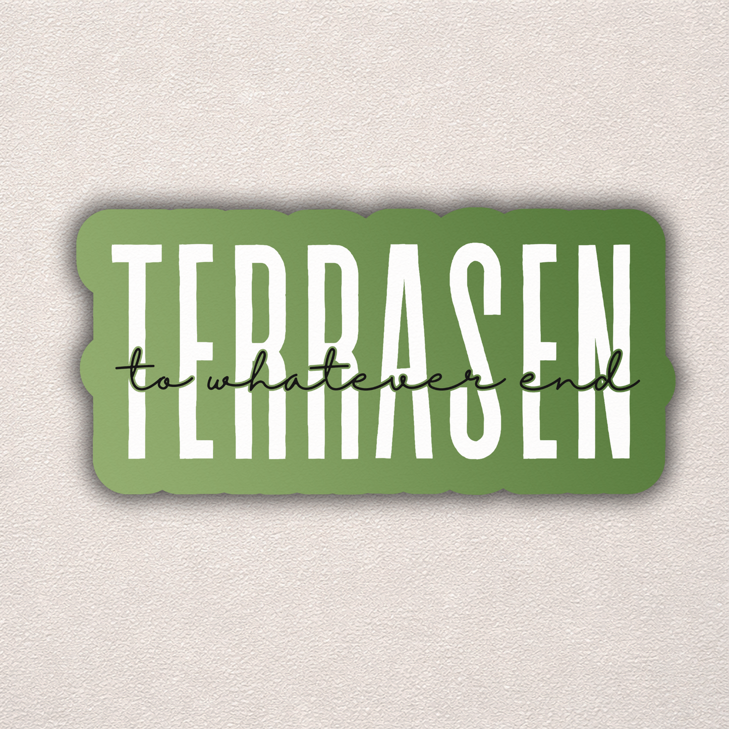 Terrasen | Throne of Glass Sticker