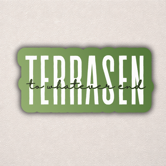 Terrasen | Throne of Glass Sticker