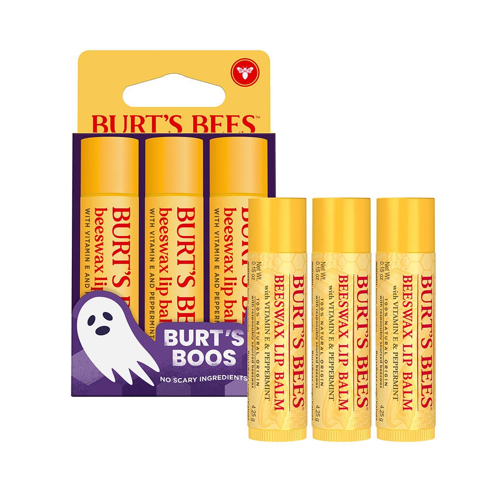 Halloween Original Beeswax Lip Balms 3-pack
