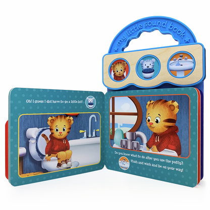Daniel Tiger Potty Time! 3-Button Song Sound Book