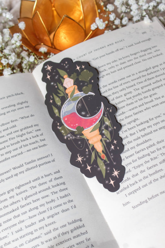 Everflame Flameroot Elixir Die-Cut Bookmark