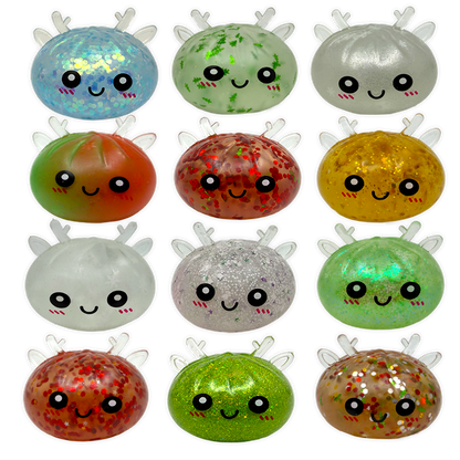 Fun Doh Christmas Mystery Reindeer Dumpling Squishy Toy