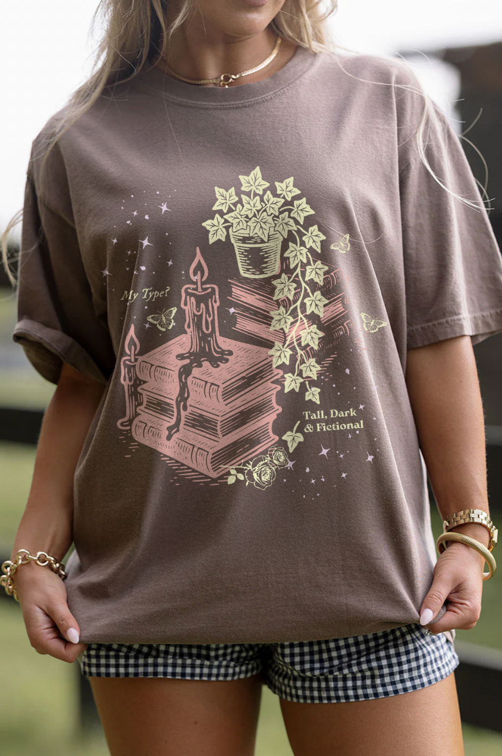 Tall Dark and Fictional Tee