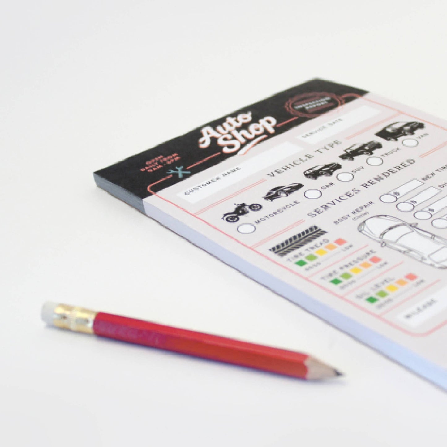 Inklings Tiny Town™ Play Notepad - Auto Shop