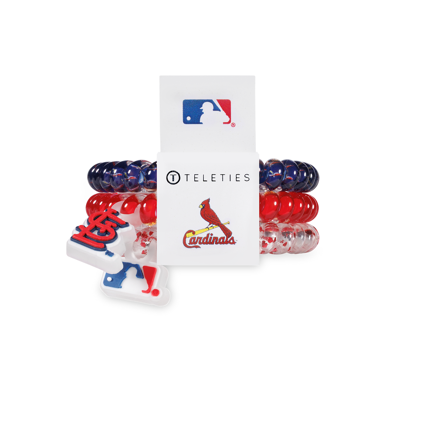 Spiral Hair Coils | Small | St. Louis Cardinals Hair Ties