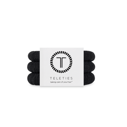 Nylon Hair Ties | Small | Jet Black