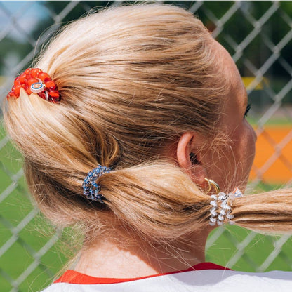Spiral Hair Coils | Small | Chicago Cubs Hair Ties