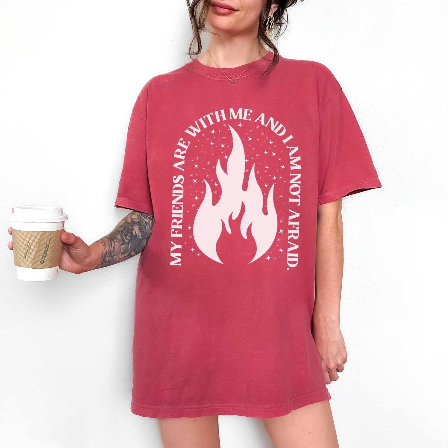 My Friends are With Me Bookish Shirt | Crescent City SJM Merch