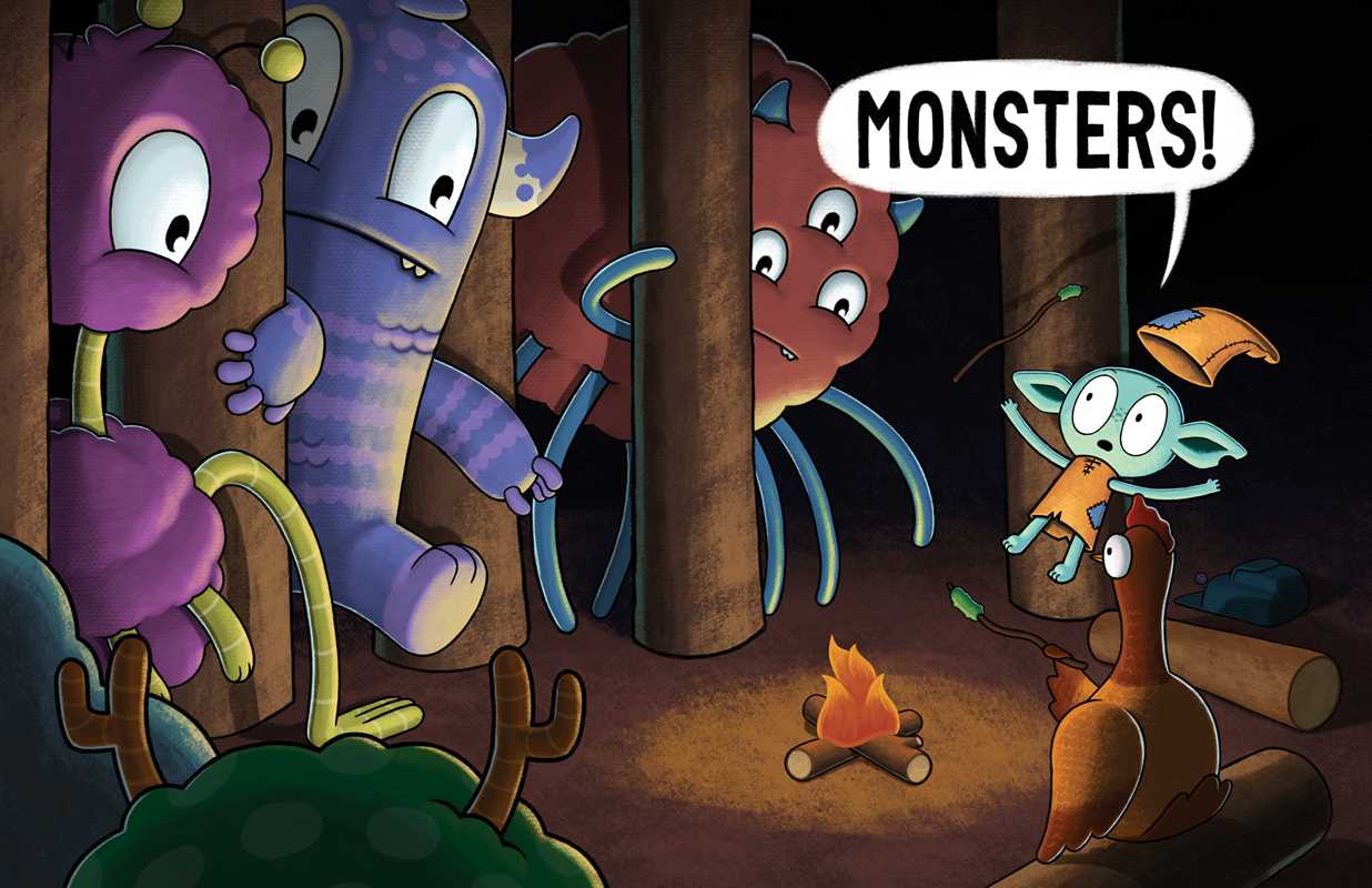 Monsters Are the Worst! by Alex Willan