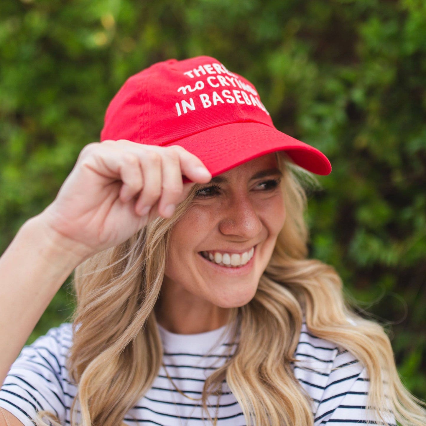 There's No Crying In Baseball Hat