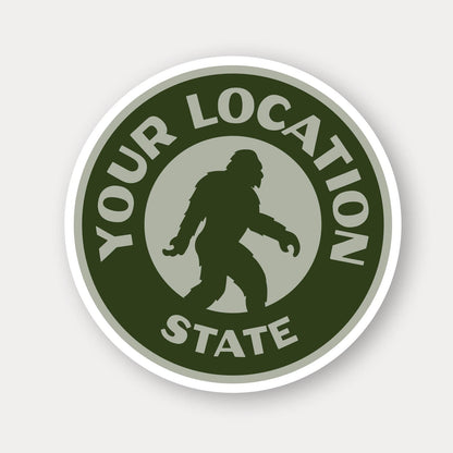 Bigfoot Circle with Name Drop