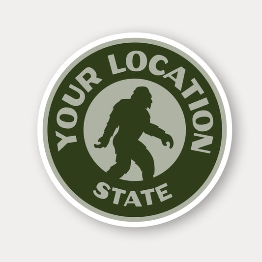 Bigfoot Circle with Name Drop
