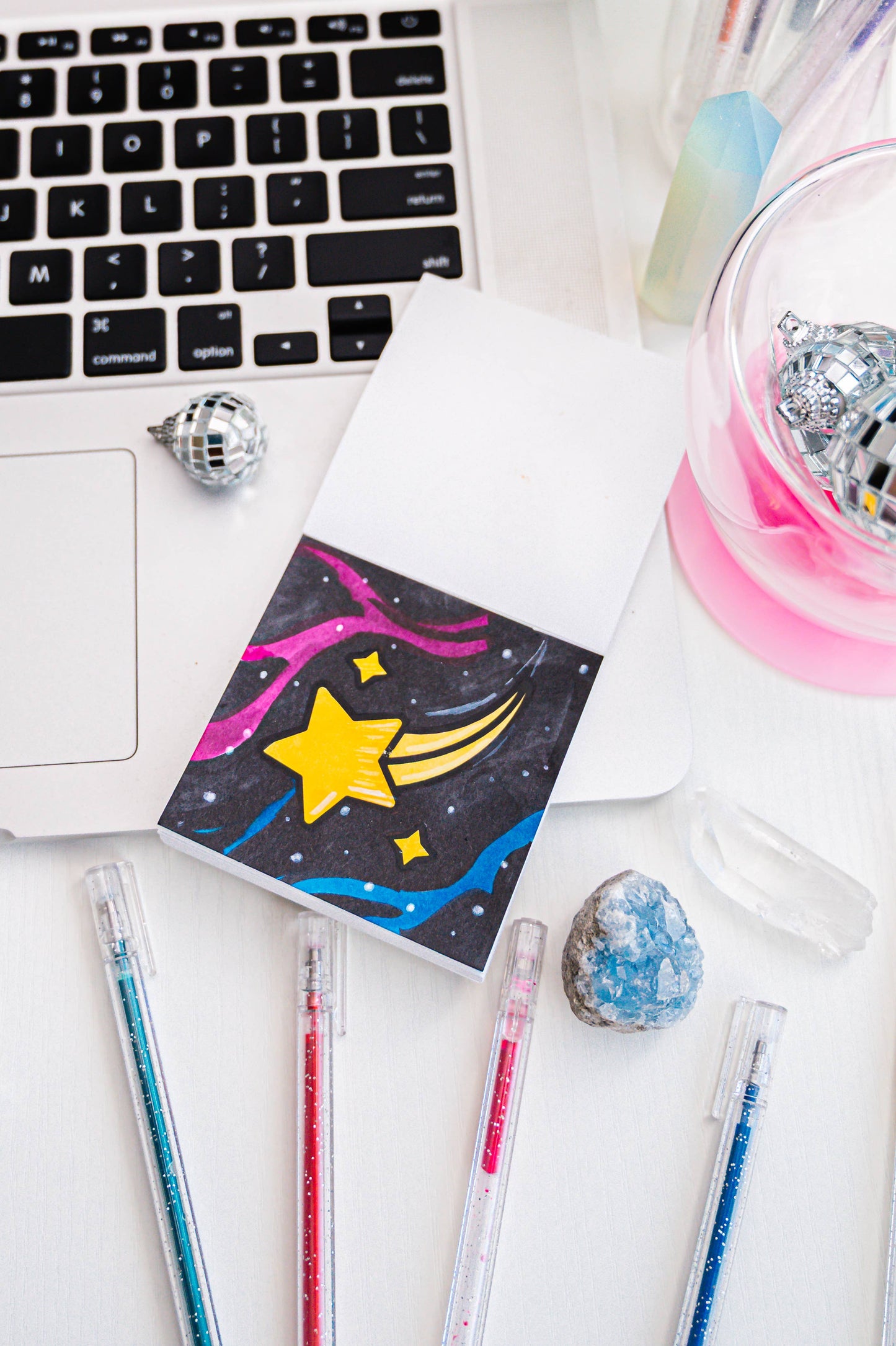 Science and Space Easy Tear Mini Coloring Book for Adult