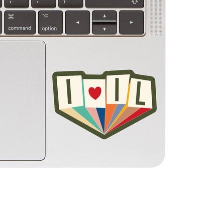 Illinois IL State Midwest High Quality Vinyl Sticker