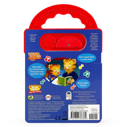 Daniel Tiger Good Night, Daniel 3-Button Sound Book