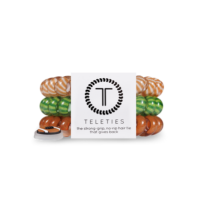 Spiral Hair Coils | Large | Football Hair Ties