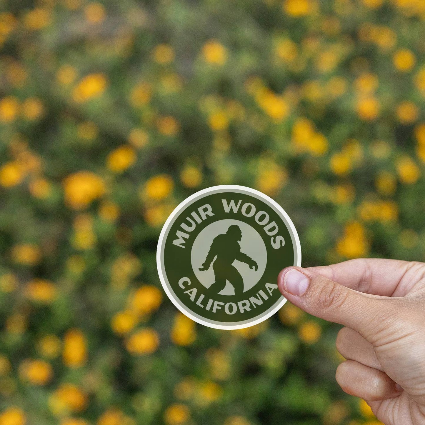 Bigfoot Circle with Name Drop