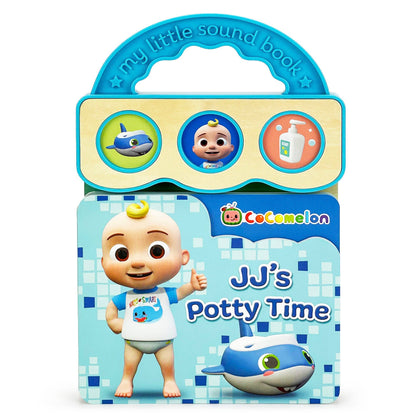CoComelon J.J.'s Potty Time 3-Button Sound Book