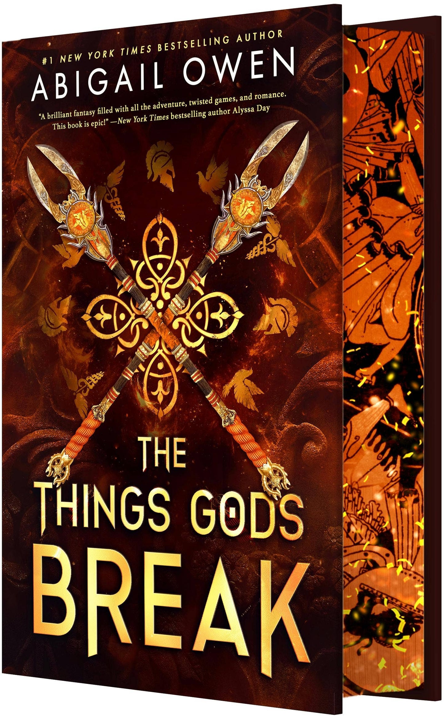 Things Gods Break: A High-Stakes Greek Gods Romantasy (The Crucible, 2)
