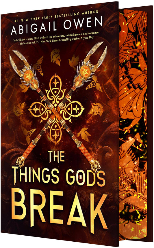 Things Gods Break: A High-Stakes Greek Gods Romantasy (The Crucible, 2)