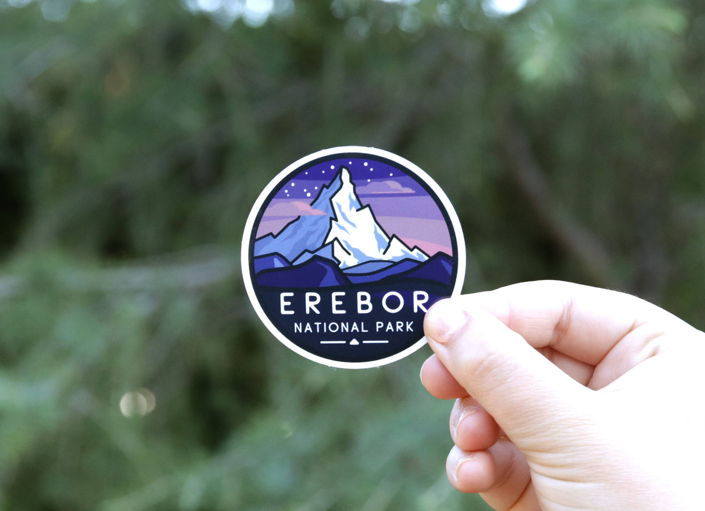 Middle Earth National Parks Stickers