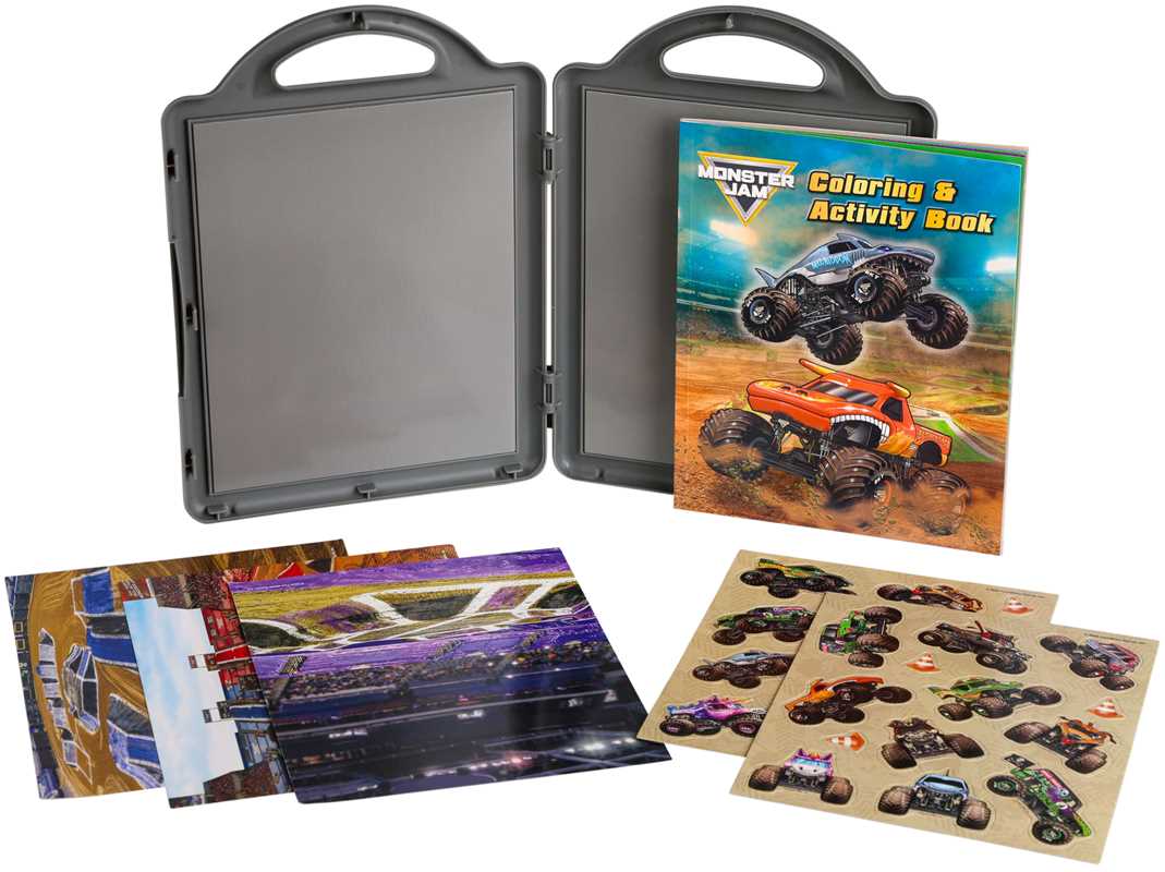 Monster Jam Magnetic Play Set
