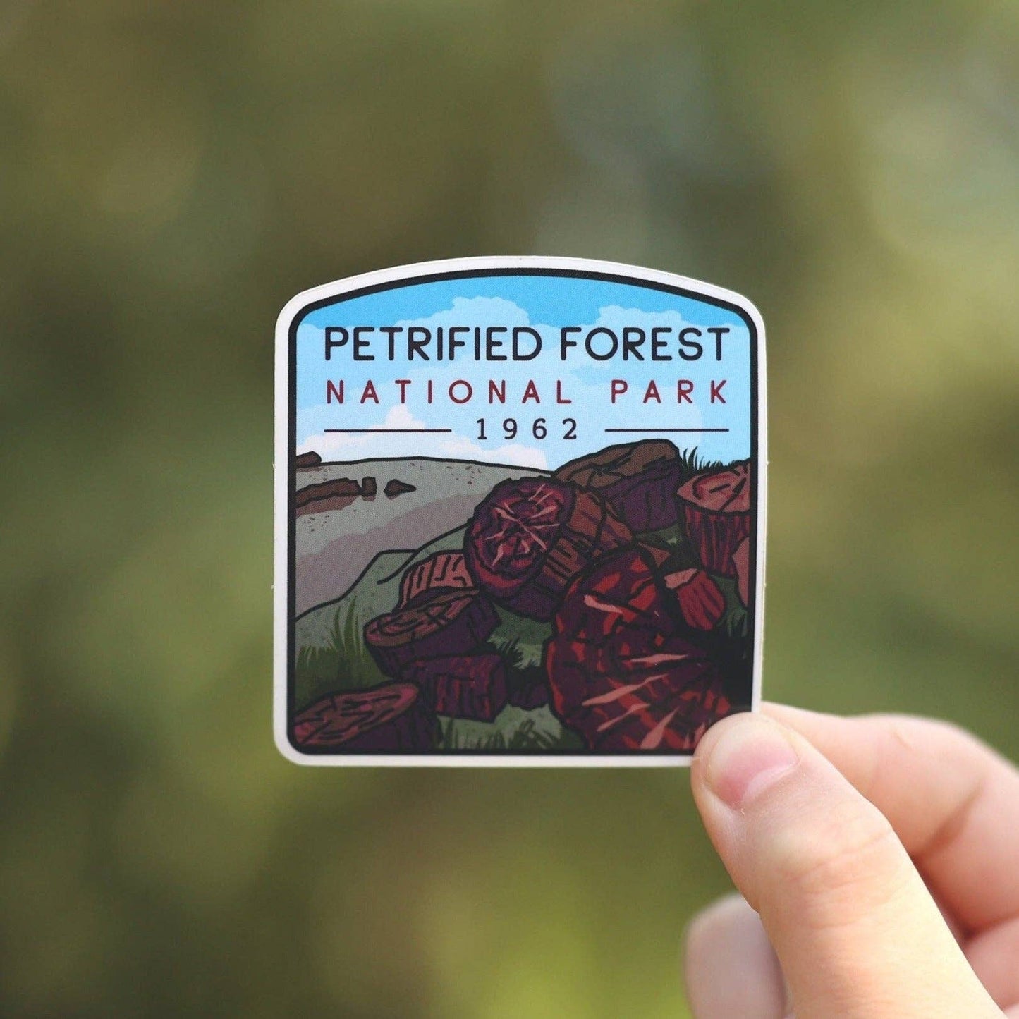 Petrified Forest National Park Waterproof Vinyl Sticker