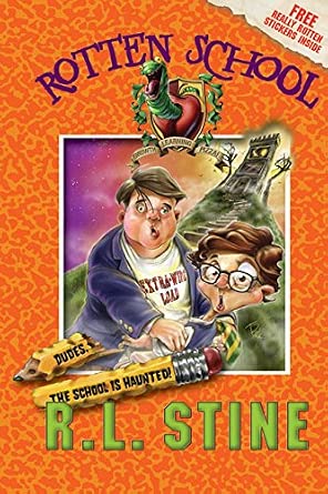 Dudes, the School is Haunted! (Rotten School, No. 7) cover image